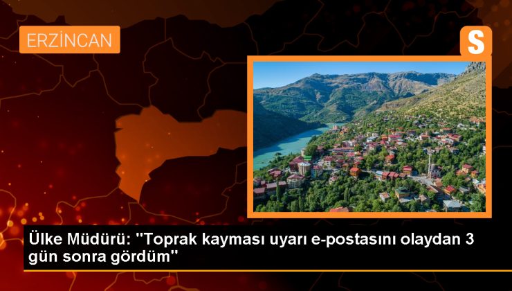 Erzincan’da maden ocağındaki toprak kaymasıyla ilgili soruşturmada şirketin Türkiye müdürü ifade verdi