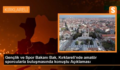 Gençlik ve Spor Bakanı Osman Aşkın Bak: Türkiye Dünyada Spor Tesisleri Devrimi Yapan Bir Ülke