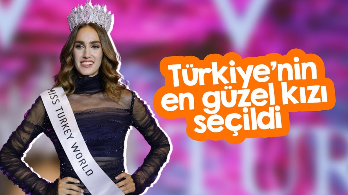 Miss Turkey 2024’ün birincisi İdil Bilgen oldu